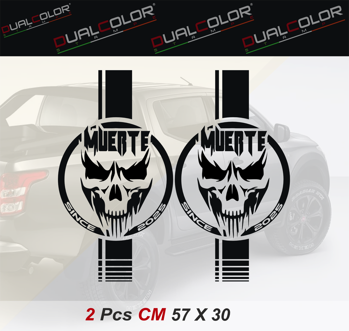 set adesivi decal vinile