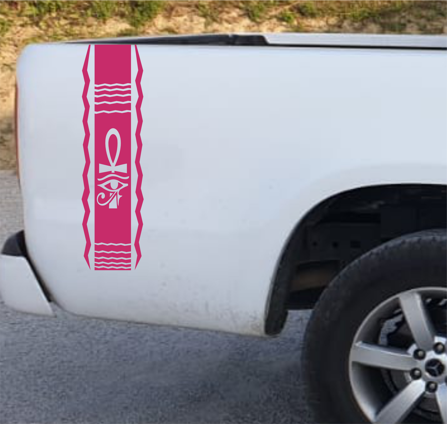 DualColor Prints STICKERS FOR PICKUP 4X4 OFF ROAD (2 PCS DX-SX) OFF-ROAD accessories stickers decal auto COD.0134