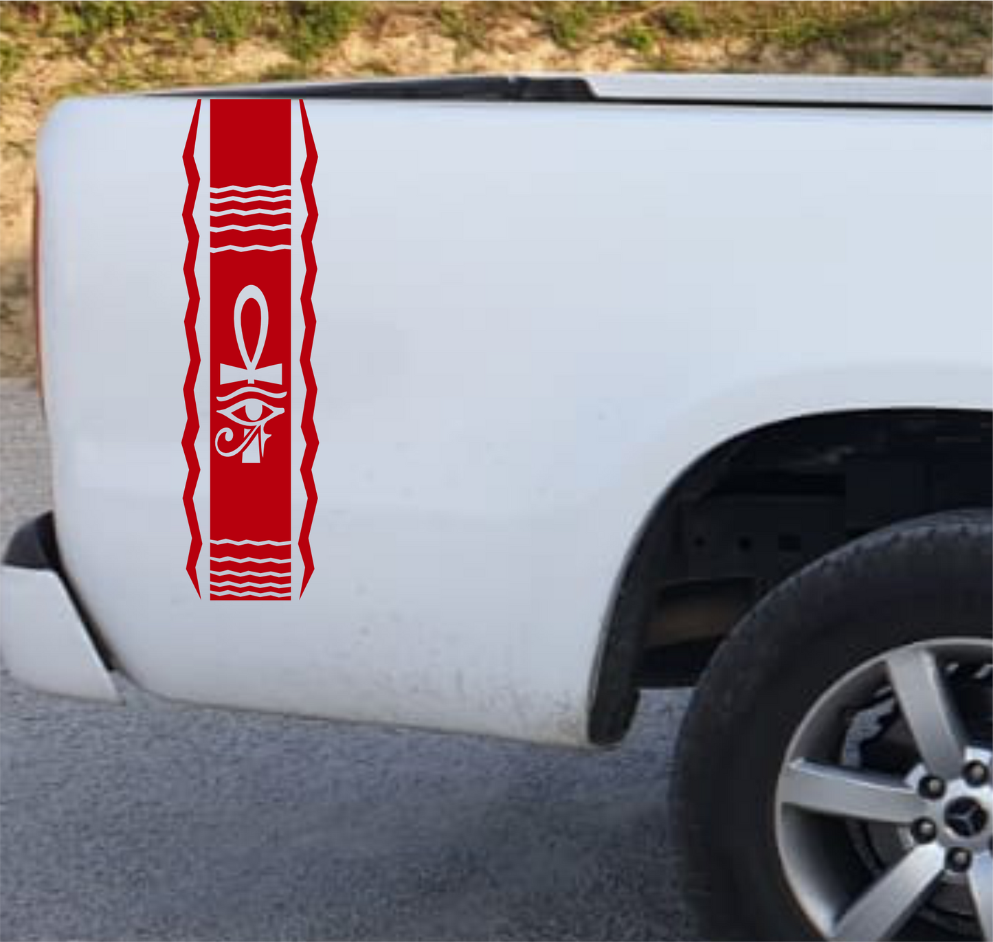 DualColor Prints STICKERS FOR PICKUP 4X4 OFF ROAD (2 PCS DX-SX) OFF-ROAD accessories stickers decal auto COD.0134