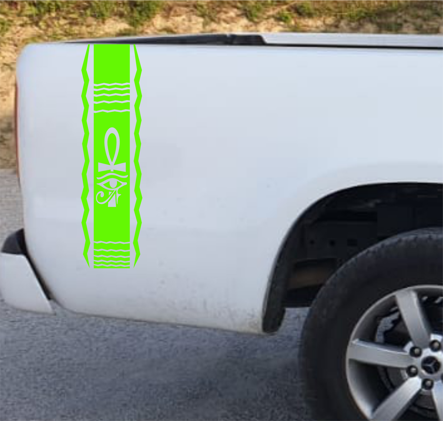 DualColor Prints STICKERS FOR PICKUP 4X4 OFF ROAD (2 PCS DX-SX) OFF-ROAD accessories stickers decal auto COD.0134