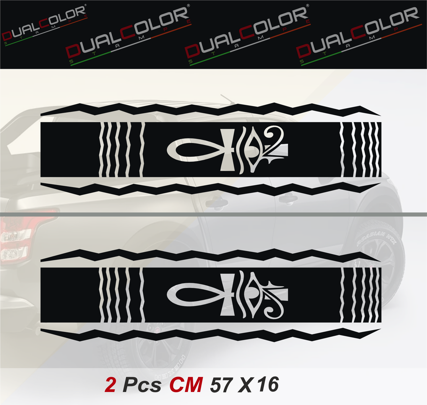 set adesivi decal vinile