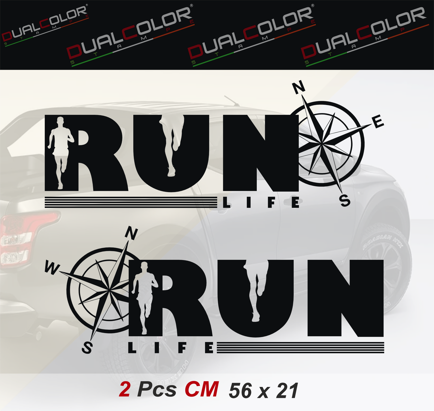 set adesivi decal vinile