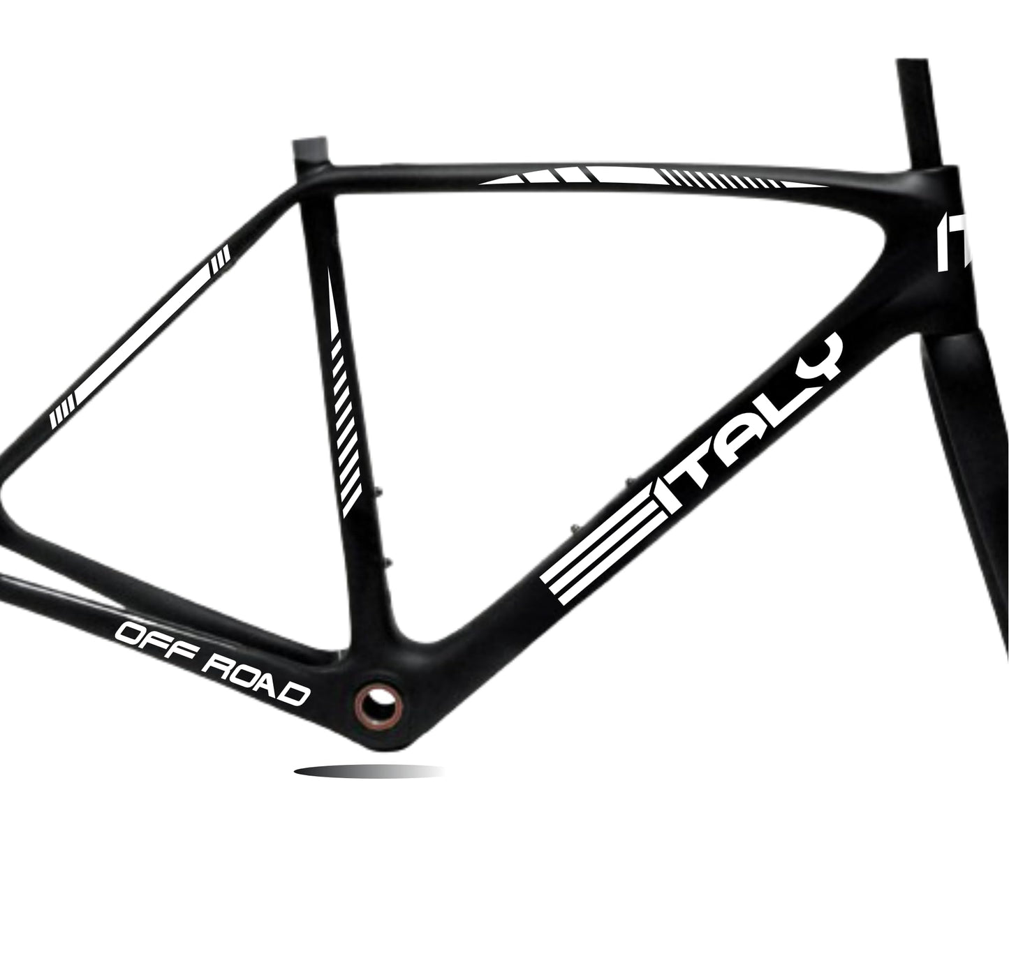 DualColorStampe Set 11 Adesivi Stickers Decal Telaio Bici Bicicletta adesivi telaio MTB BDC Universale Protezione frame B0176