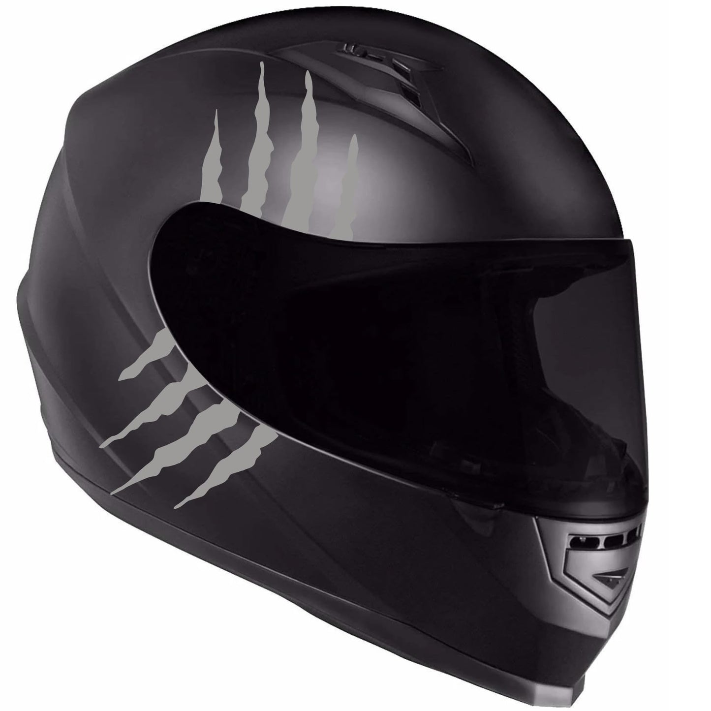 DualColorStampe 2 Adesivi Auto a Forma di Graffi | Stickers Adesivi Artigli Mostro Moto Macchina Esterni, Adesivo per casco moto C0100