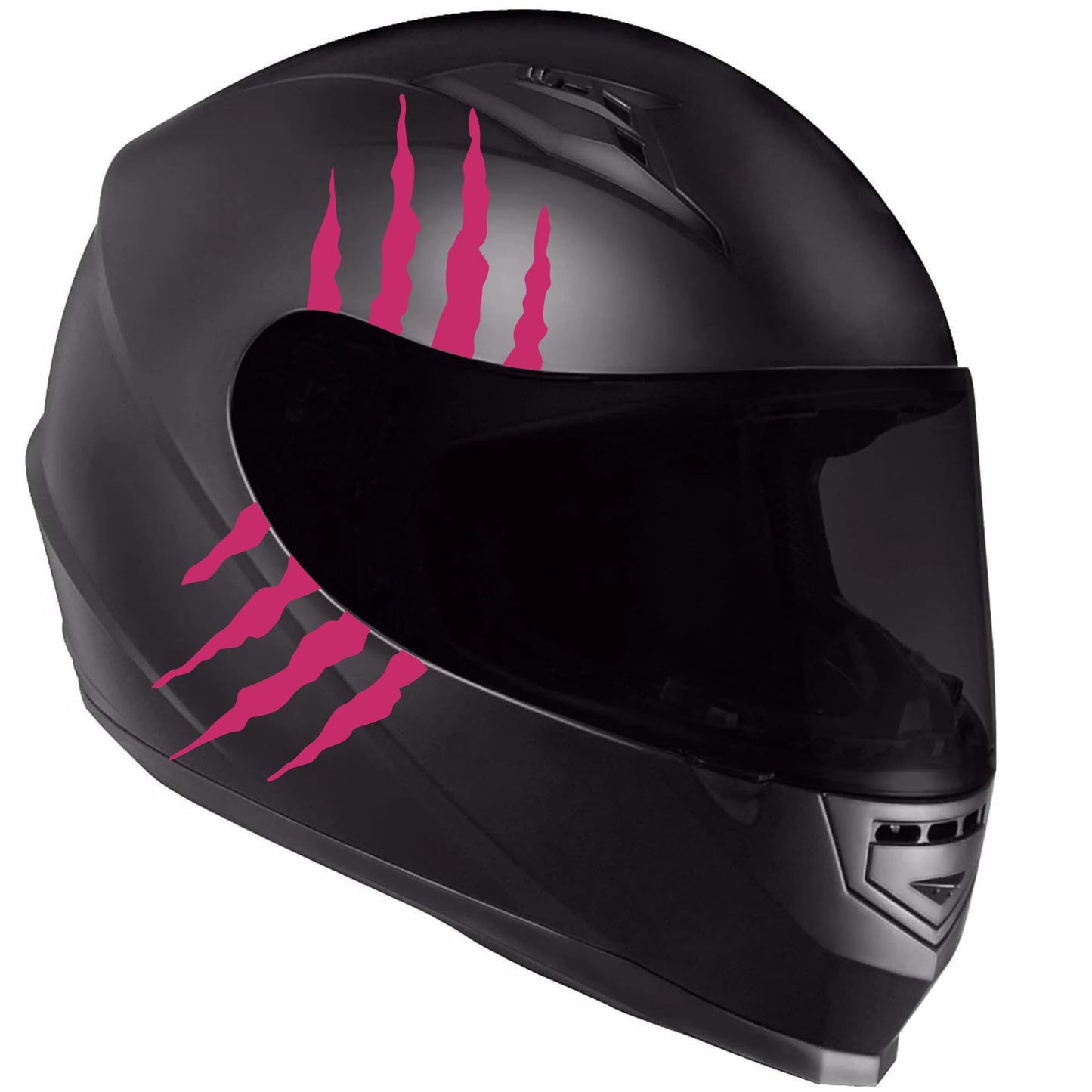 DualColorStampe 2 Adesivi Auto a Forma di Graffi | Stickers Adesivi Artigli Mostro Moto Macchina Esterni, Adesivo per casco moto C0100