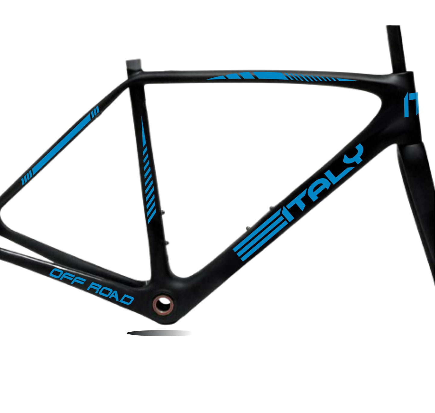DualColorStampe Set 11 Adesivi Stickers Decal Telaio Bici Bicicletta adesivi telaio MTB BDC Universale Protezione frame B0176