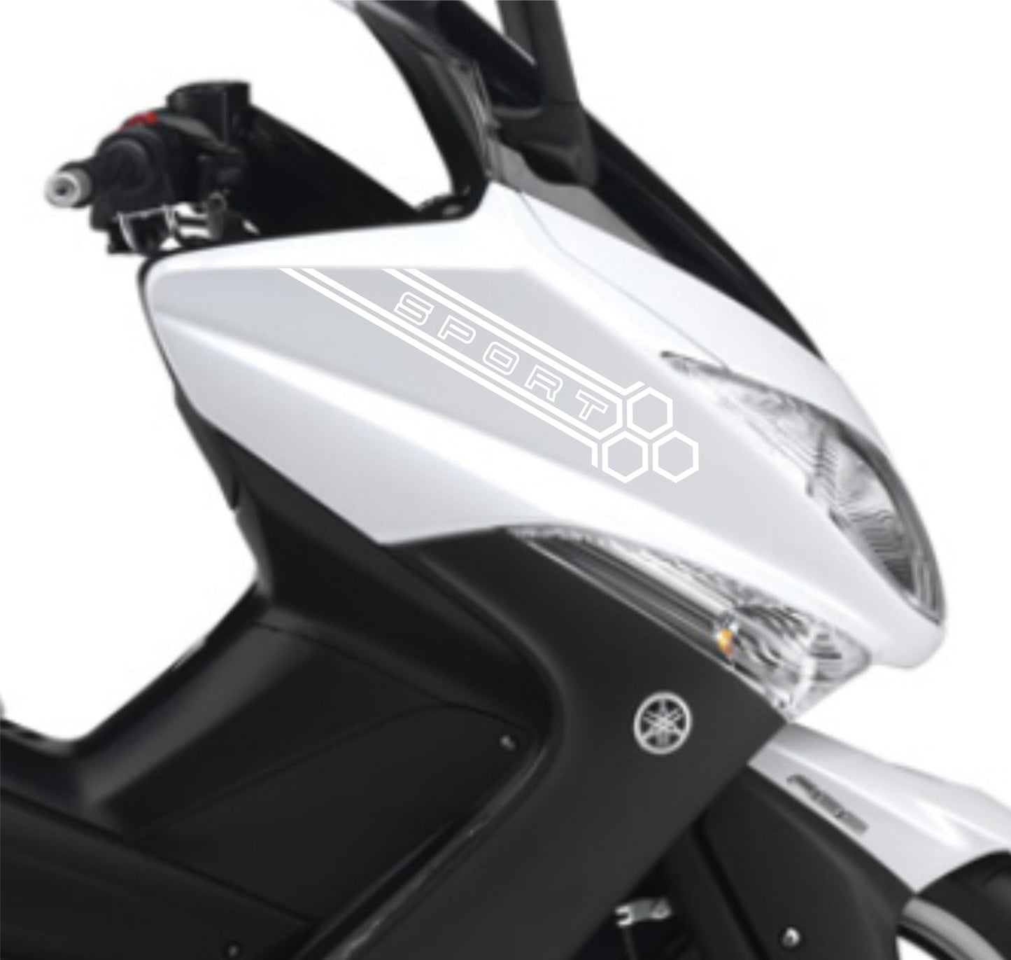 DualColorStampe Adesivi Compatibili con Yamaha Tmax 500 2008-2009 T-MAX Adesivi per carena sticker per moto M0368
