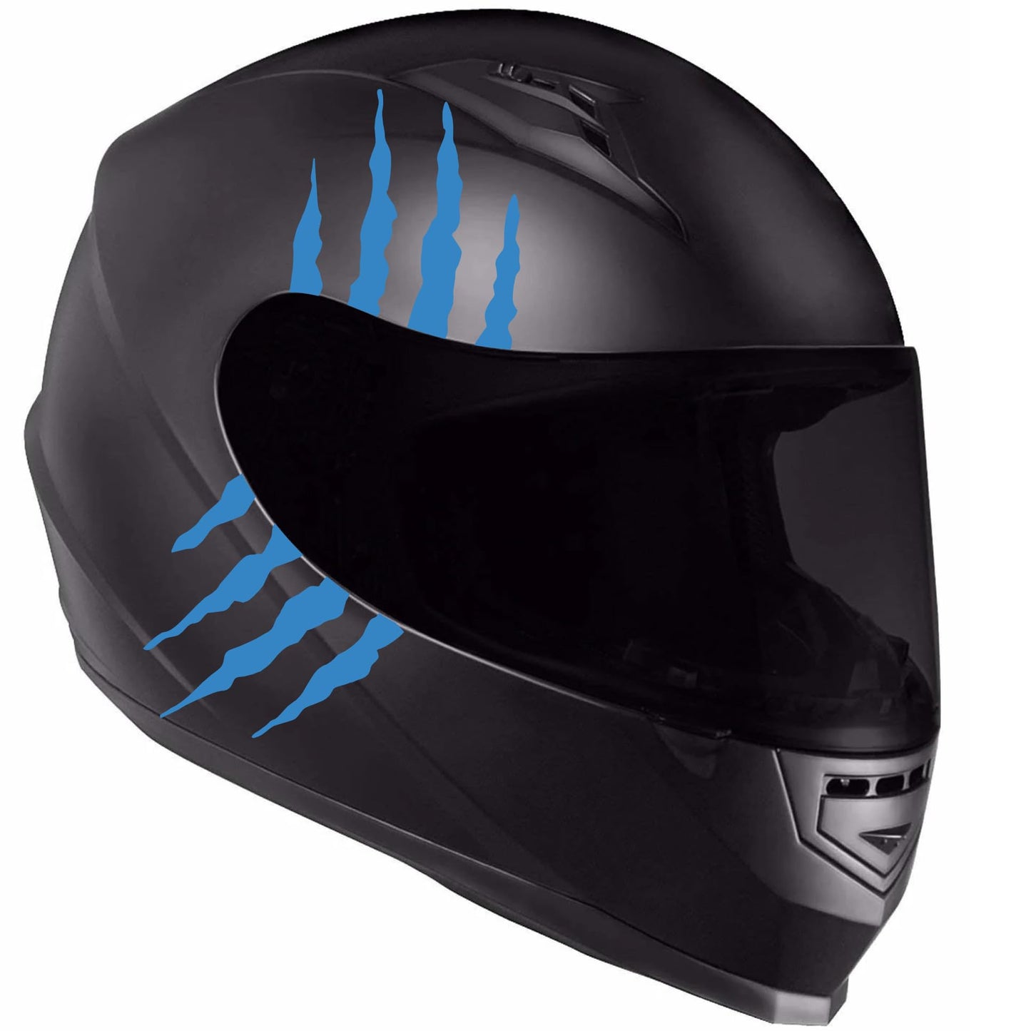 DualColorStampe 2 Adesivi Auto a Forma di Graffi | Stickers Adesivi Artigli Mostro Moto Macchina Esterni, Adesivo per casco moto C0100