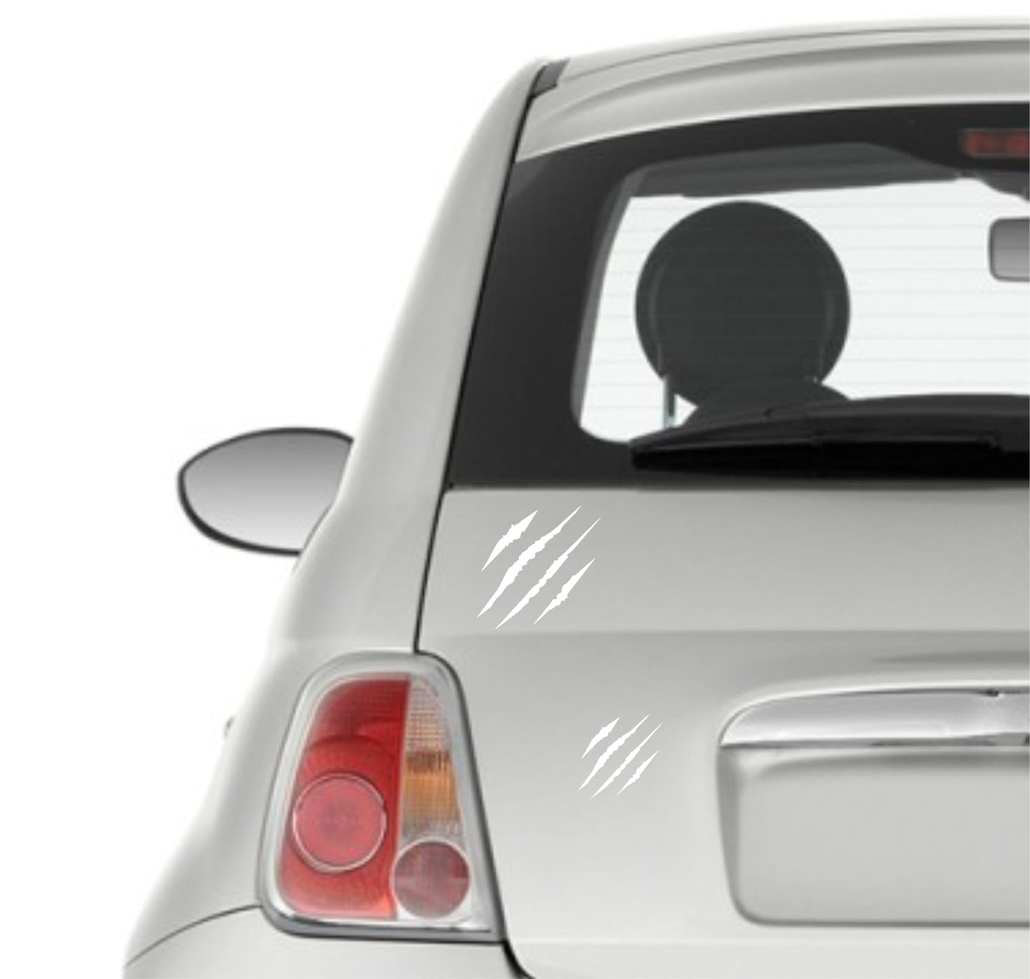 DualColorStampe Adesivi per Auto Graffi Artigli 10 Pezzi Adesivi per Auto a Forma di Graffi - Adesivo Mostro Artigli Segni Stickers Auto Tuning Strisce M0016