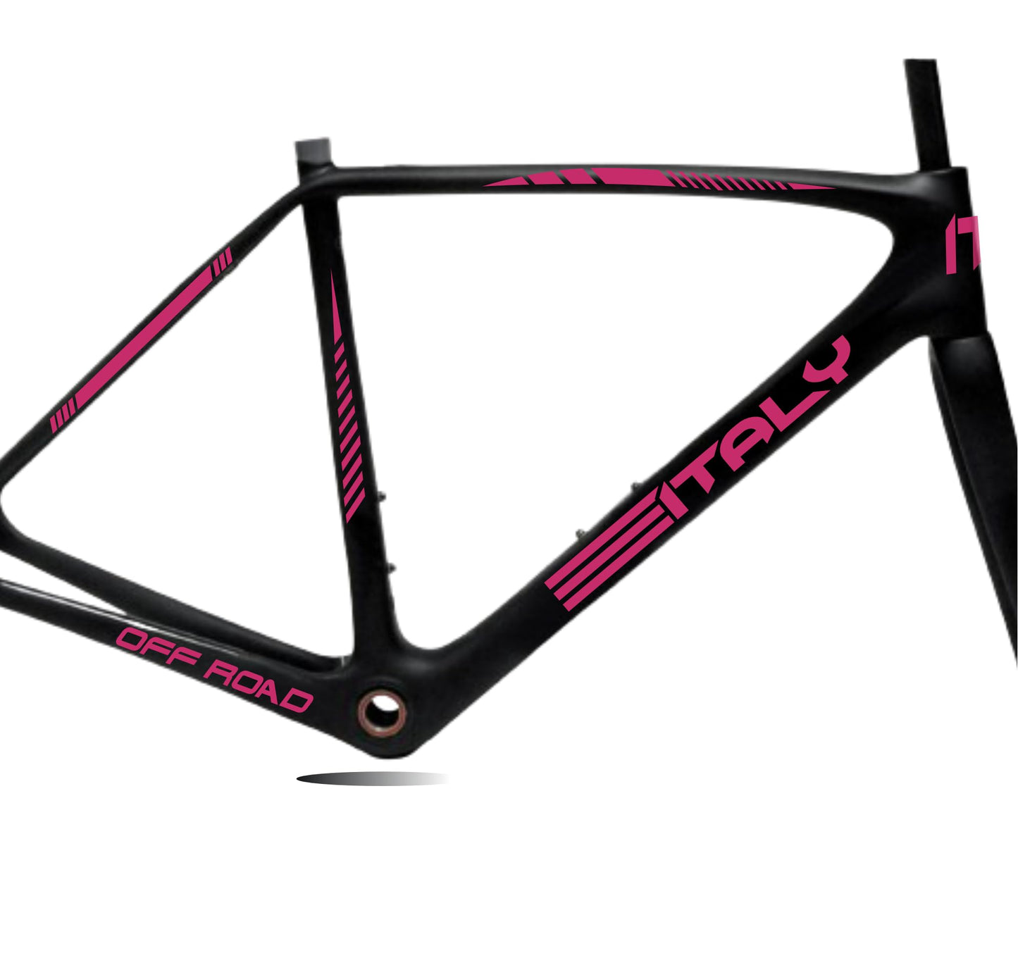 DualColorStampe Set 11 Adesivi Stickers Decal Telaio Bici Bicicletta adesivi telaio MTB BDC Universale Protezione frame B0176