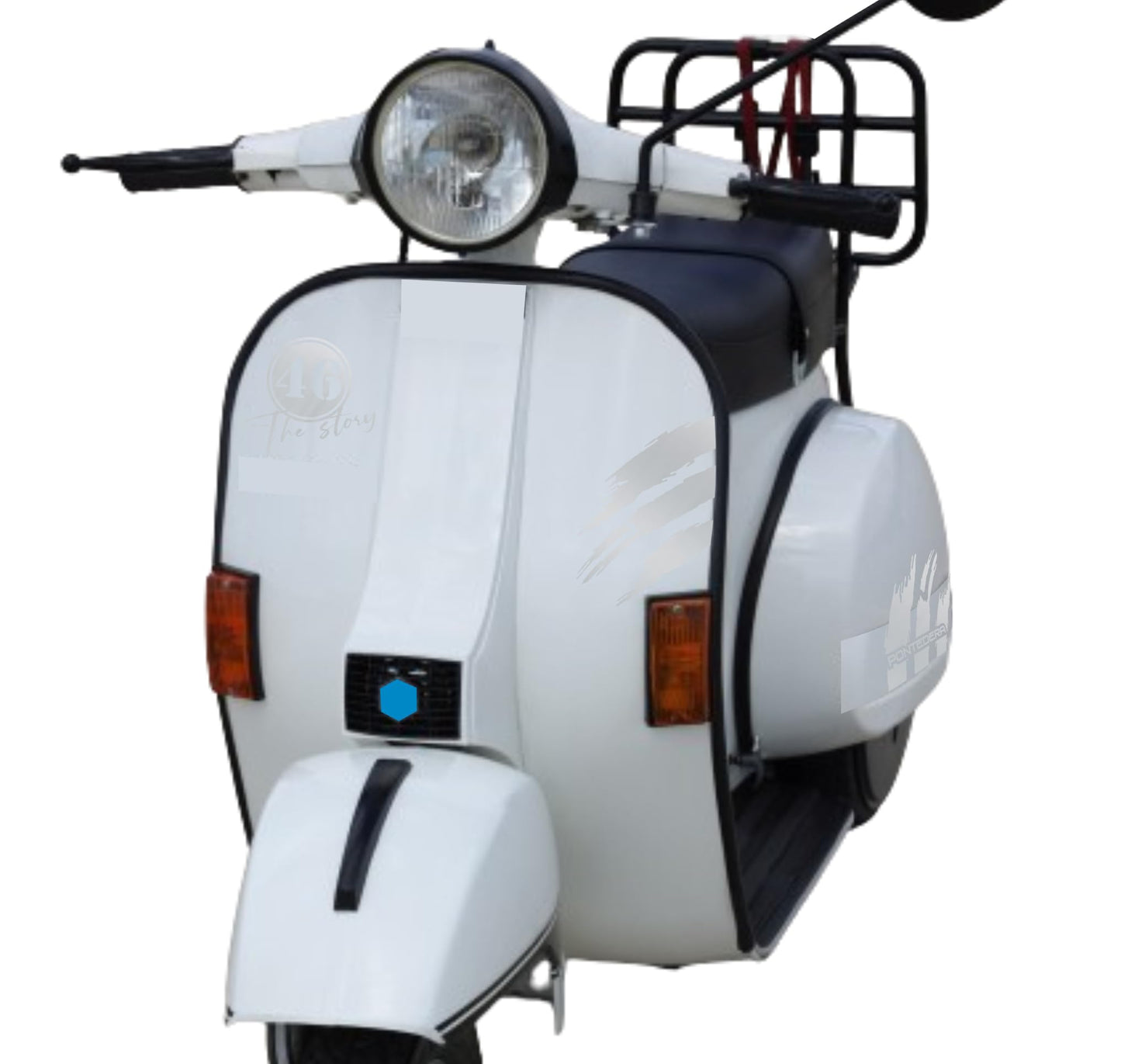 DualColorStampe Adesivi Compatibili con PIAGGIO VESPA 1981 PX 125 GTS 300 super GTV 300 GTV250 GTV125 M0334