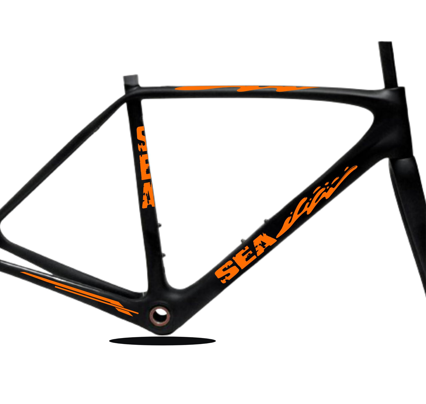 Set 6 Adesivi Stickers Decal Telaio Bici Bicicletta Kit adesivi telaio MTB BDC Universale Protezione COD. B0196