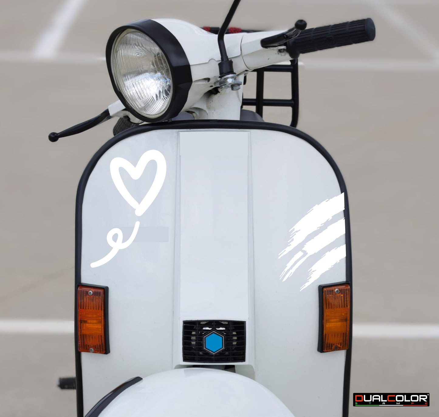 DualColorStampe Adesivi Compatibili con PIAGGIO VESPA 1981 PX 125 GTS 300 super GTV 300 GTV250 GTV125 M0366