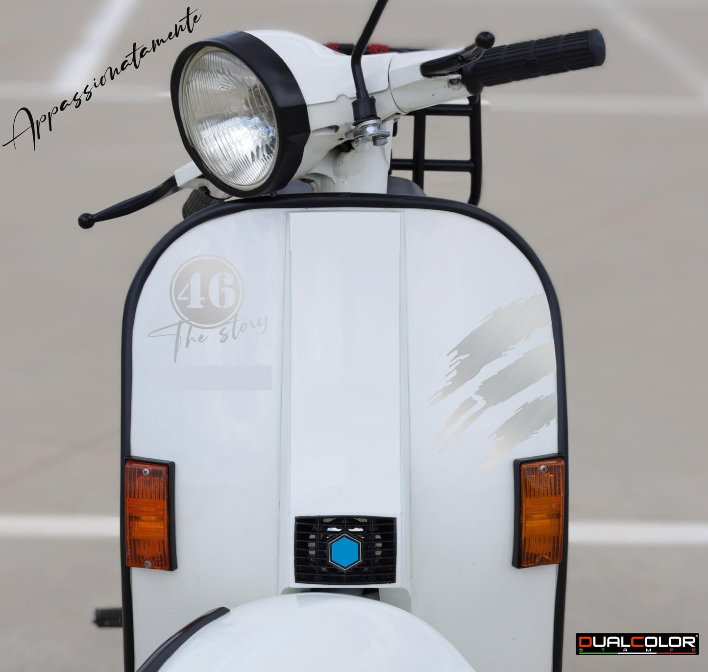 DualColorStampe Adesivi Compatibili con PIAGGIO VESPA 1981 PX 125 GTS 300 super GTV 300 GTV250 GTV125 M0334