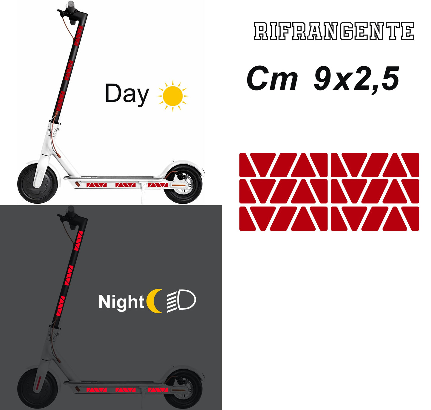 set adesivi decal vinile