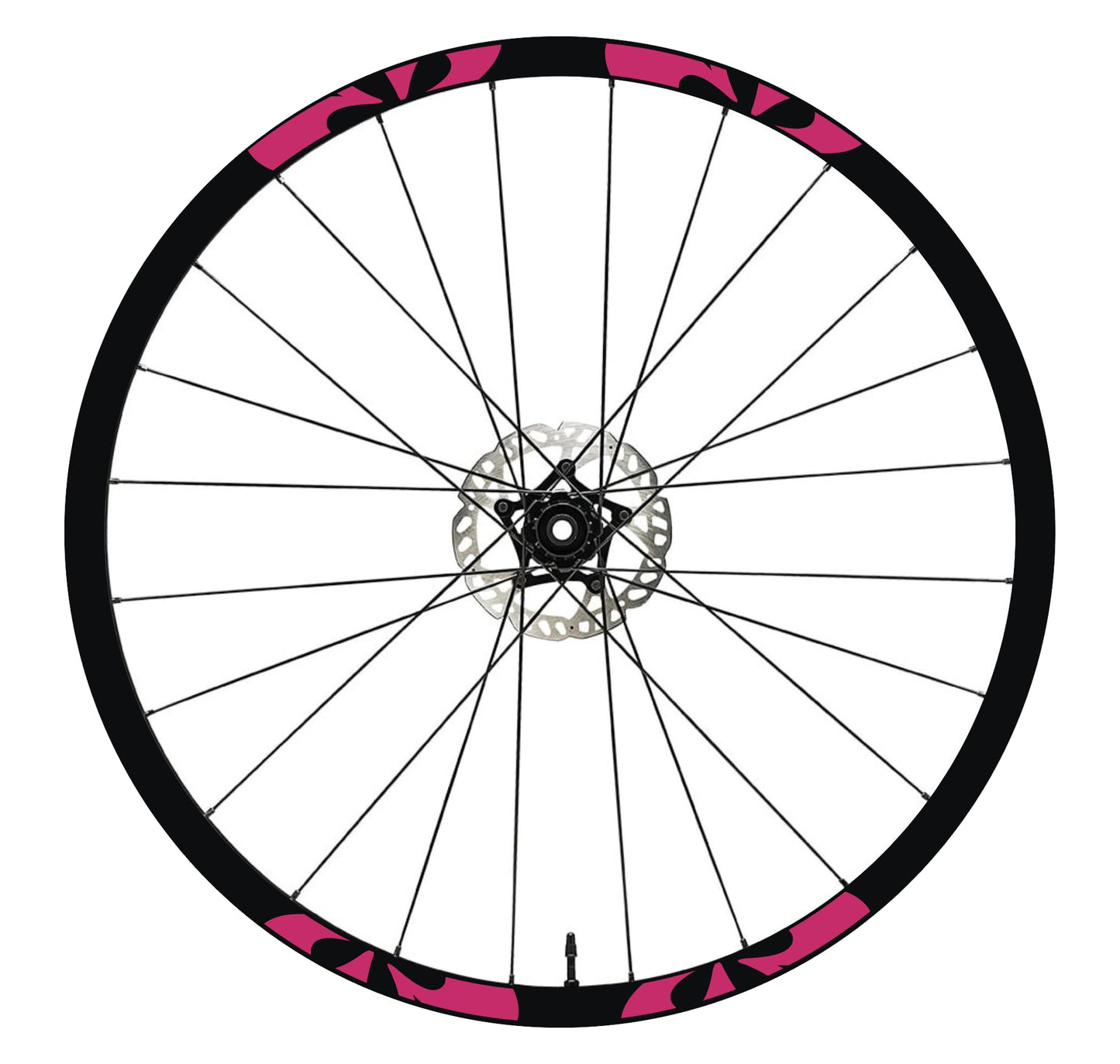 DualColorStampe Adesivi Cerchi Bici 26'' - 27,5'' - 28-29'' Pollici Ruota Bici MTB Bike Stickers Cerchi MTB - B0201