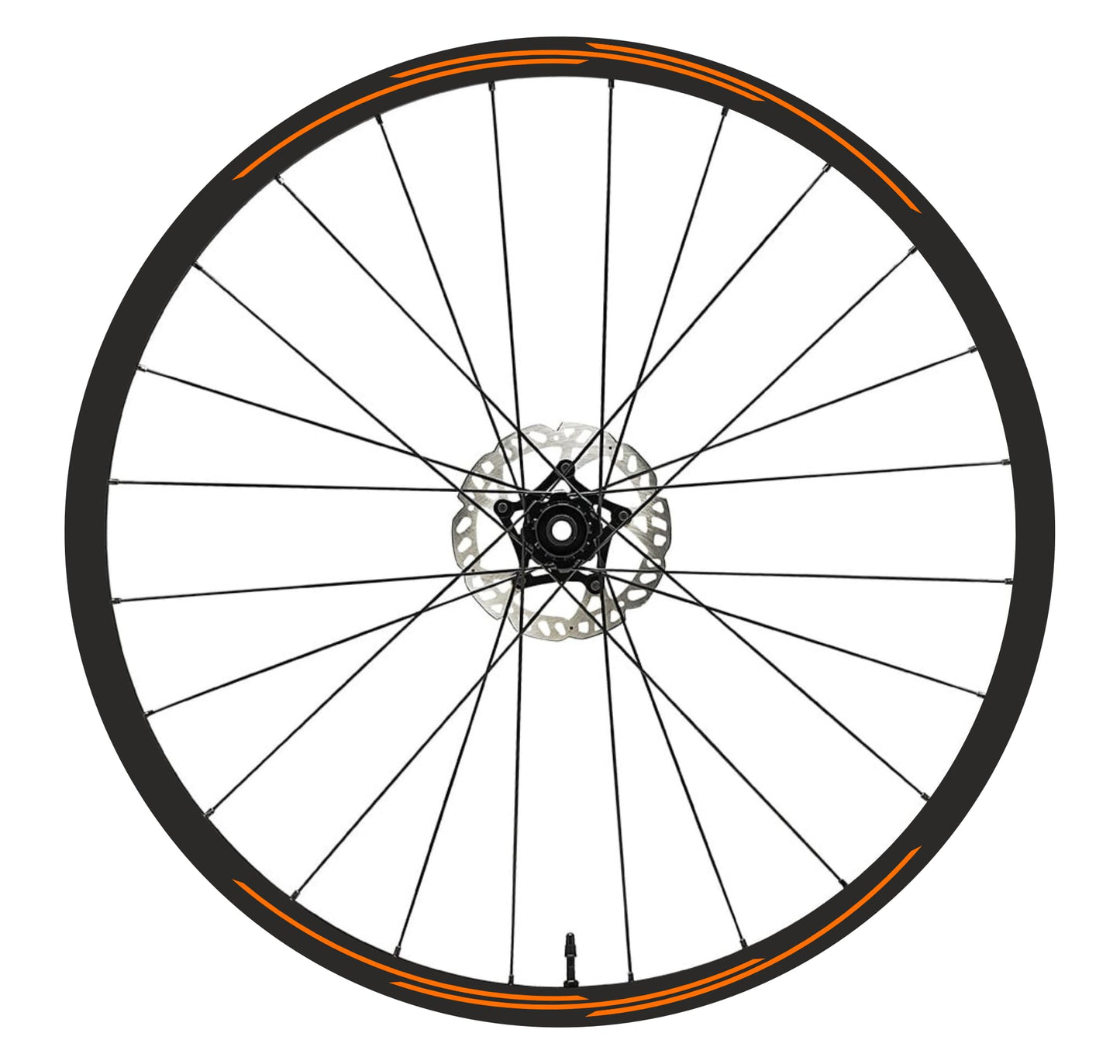 DualColorStampe Adesivi Cerchi Bici 26'' - 27,5'' - 28-29'' Pollici Ruota Bici MTB Bike Stickers Cerchi MTB accessori pellicola MTB B0043