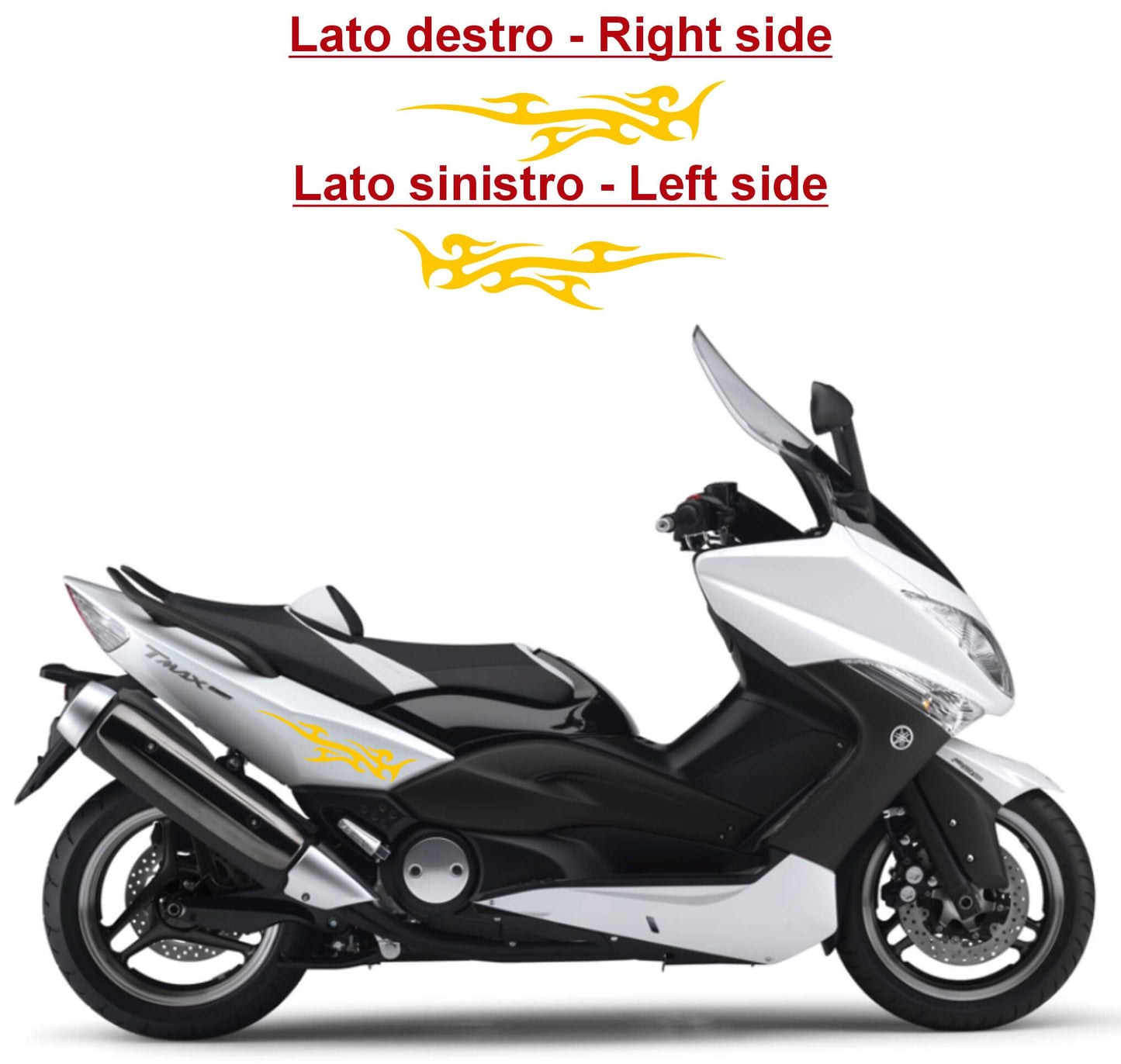 set adesivi decal vinile