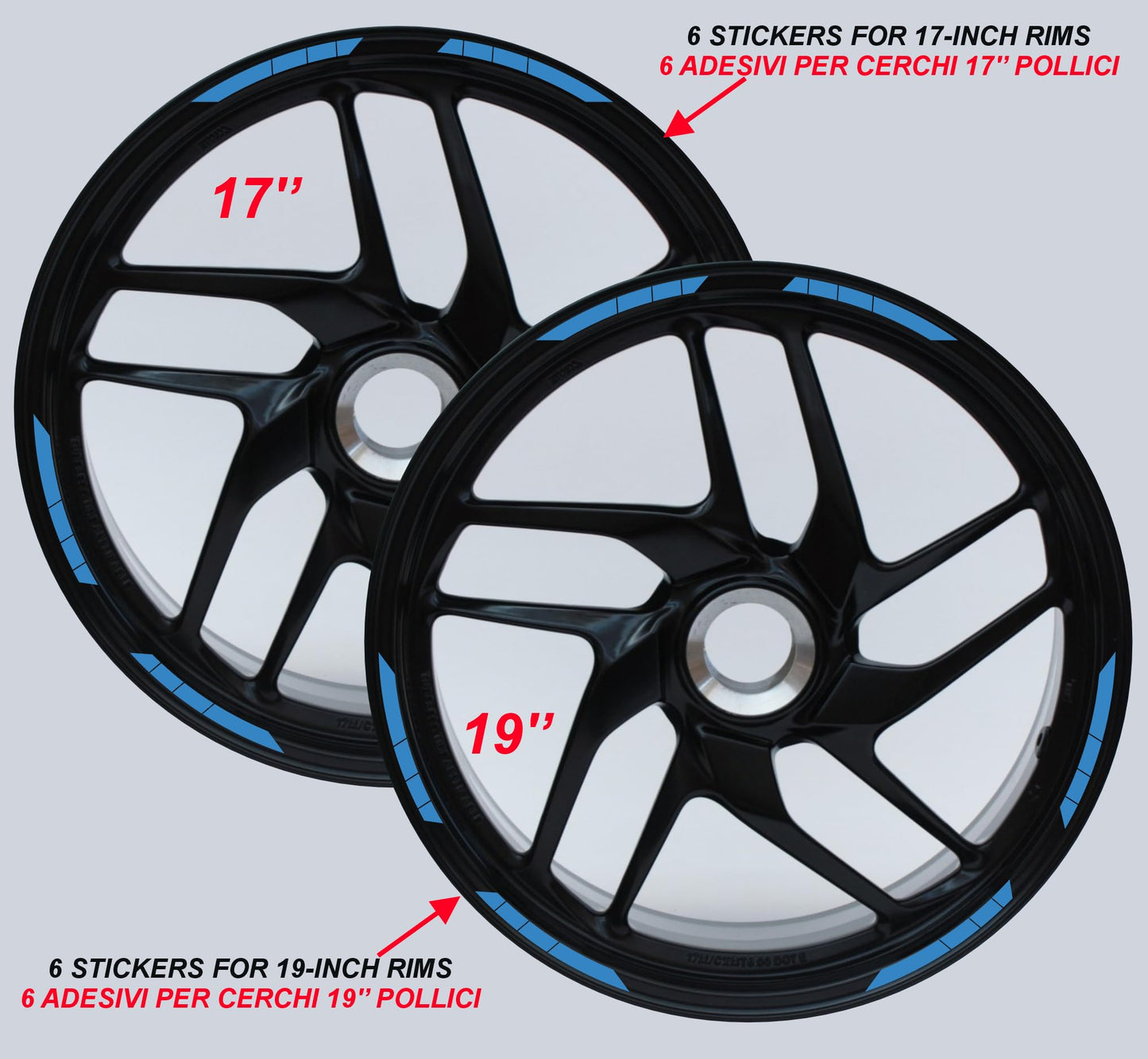 set adesivi decal vinile