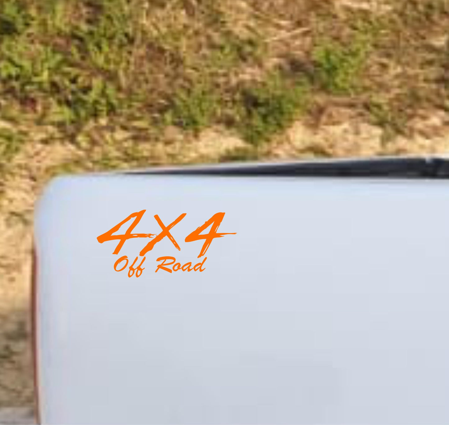 DualColorStampe® Adesivi 4x4 off road per Pickup e Auto - Resistenti e Impermeabili - Ideali per Tutti i Modelli - Set da 2 Pezzi decal auto tuning 0421