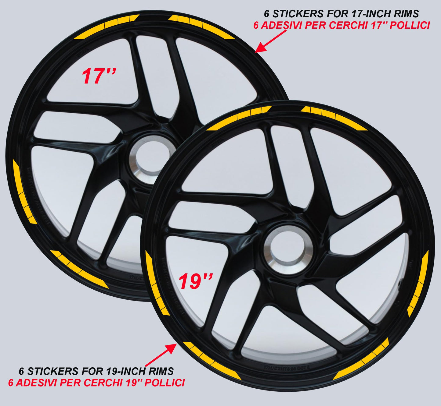 set adesivi decal vinile