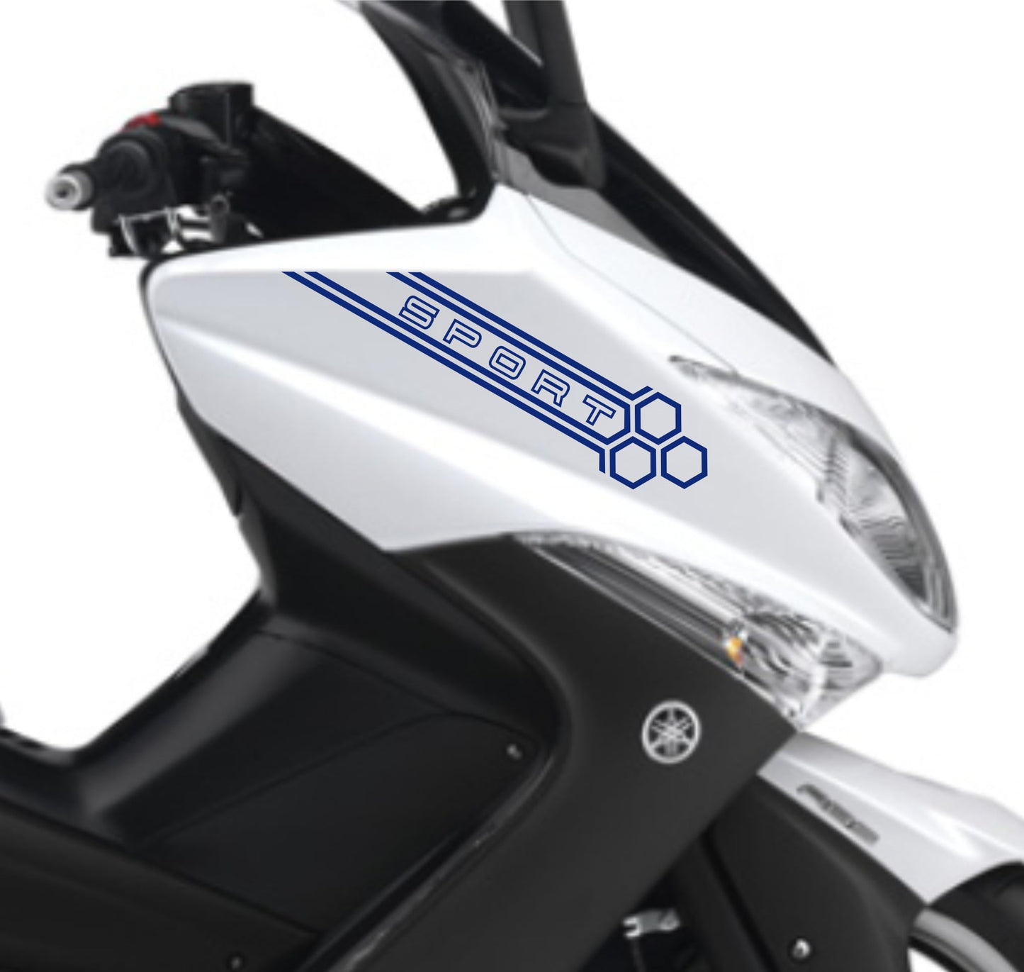 DualColorStampe Adesivi Compatibili con Yamaha Tmax 500 2008-2009 T-MAX Adesivi per carena sticker per moto M0368