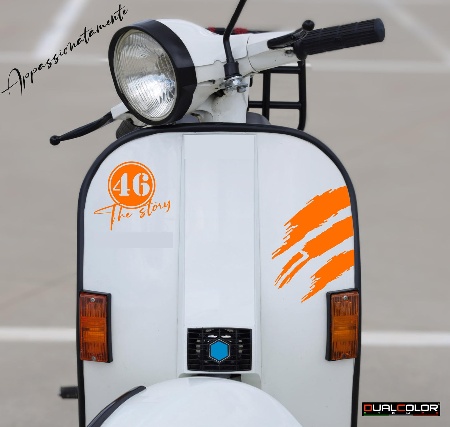 DualColorStampe Adesivi Compatibili con PIAGGIO VESPA 1981 PX 125 GTS 300 super GTV 300 GTV250 GTV125 M0334