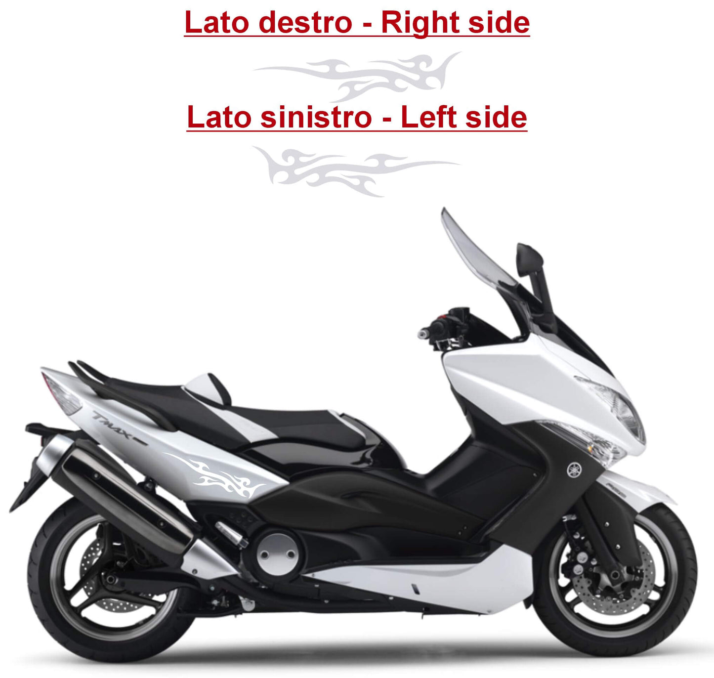 set adesivi decal vinile
