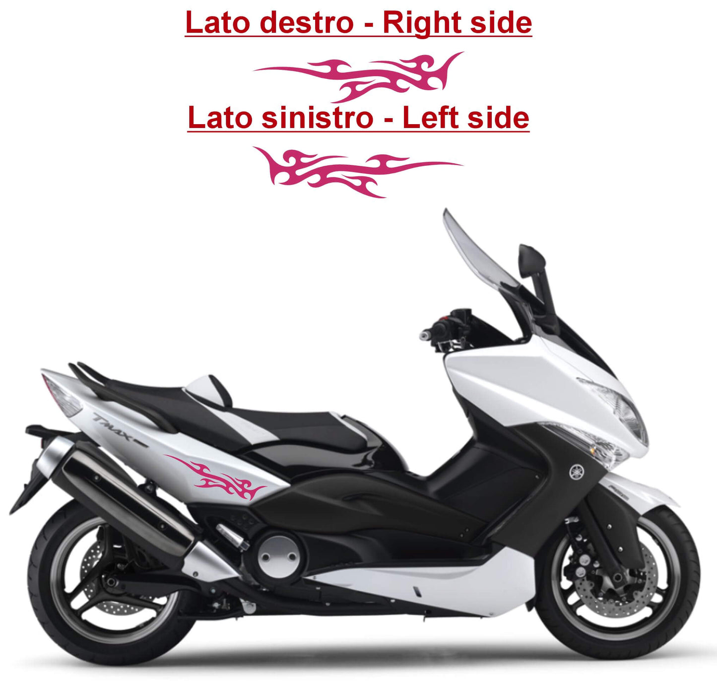 set adesivi decal vinile