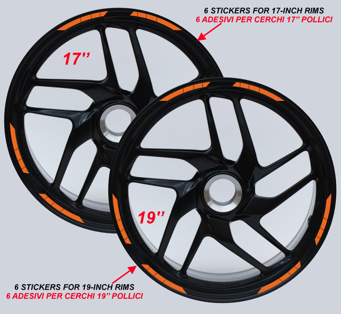 set adesivi decal vinile