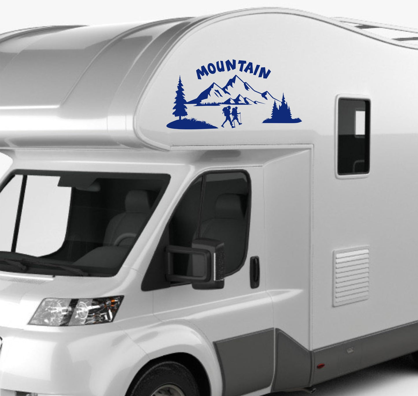 DualColorStampe Adesivo per Camper Compatibili con Adria Arca Bürstner Carthago Chausson Elnagh Hobby Mobilvetta Mclouis Caravan stickers roulotte - 0388