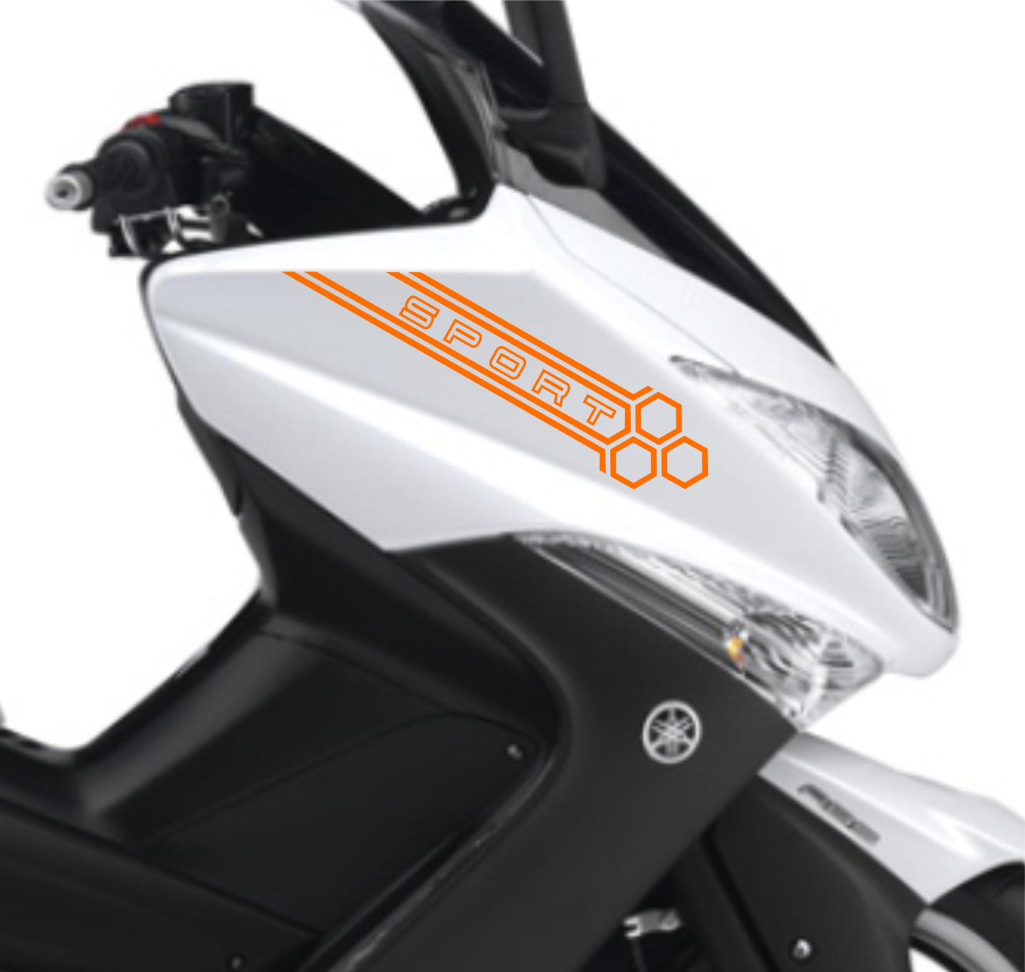 DualColorStampe Adesivi Compatibili con Yamaha Tmax 500 2008-2009 T-MAX Adesivi per carena sticker per moto M0368