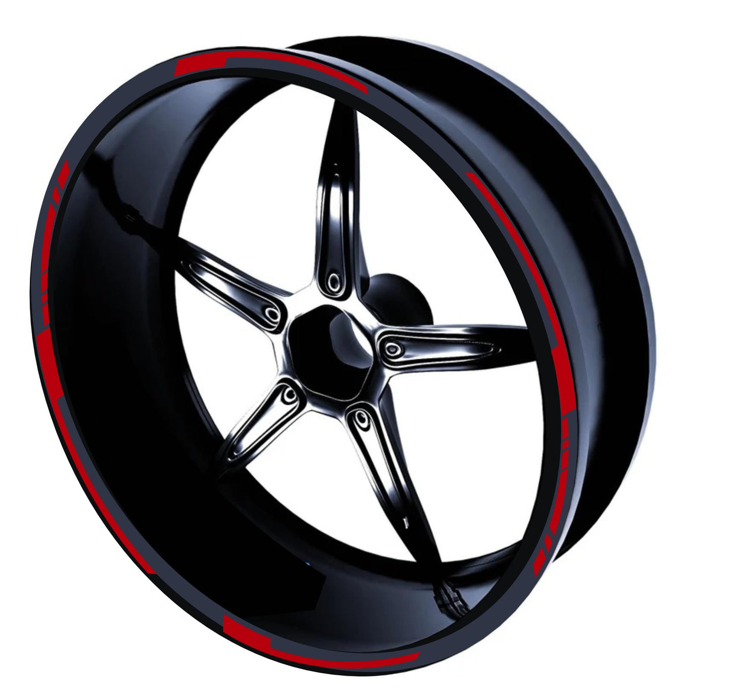moto cerchi adesivi set adesivi decal vinile
