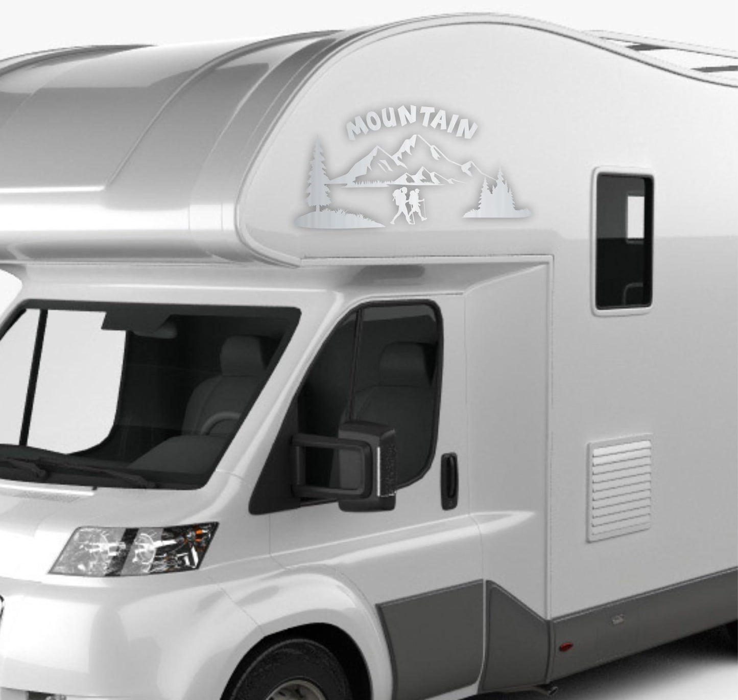DualColorStampe Adesivo per Camper Compatibili con Adria Arca Bürstner Carthago Chausson Elnagh Hobby Mobilvetta Mclouis Caravan stickers roulotte - 0388