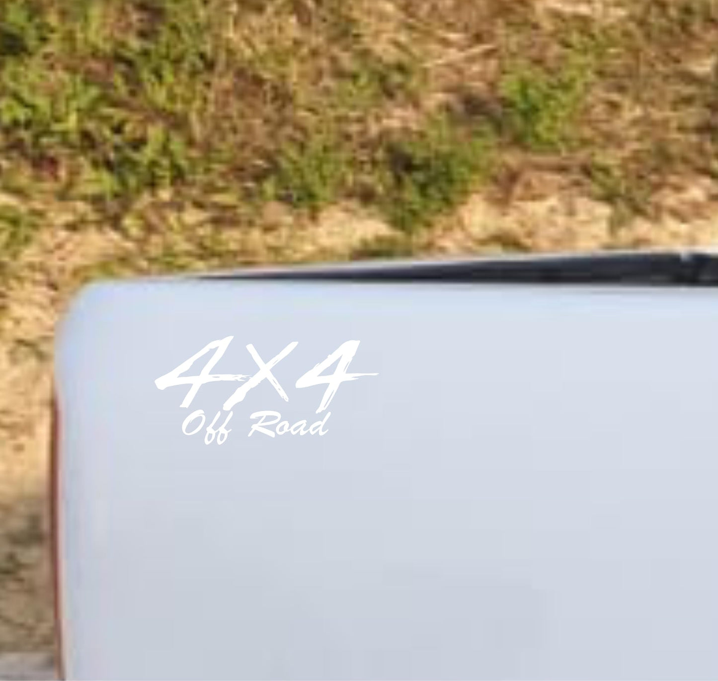 DualColorStampe® Adesivi 4x4 off road per Pickup e Auto - Resistenti e Impermeabili - Ideali per Tutti i Modelli - Set da 2 Pezzi decal auto tuning 0421