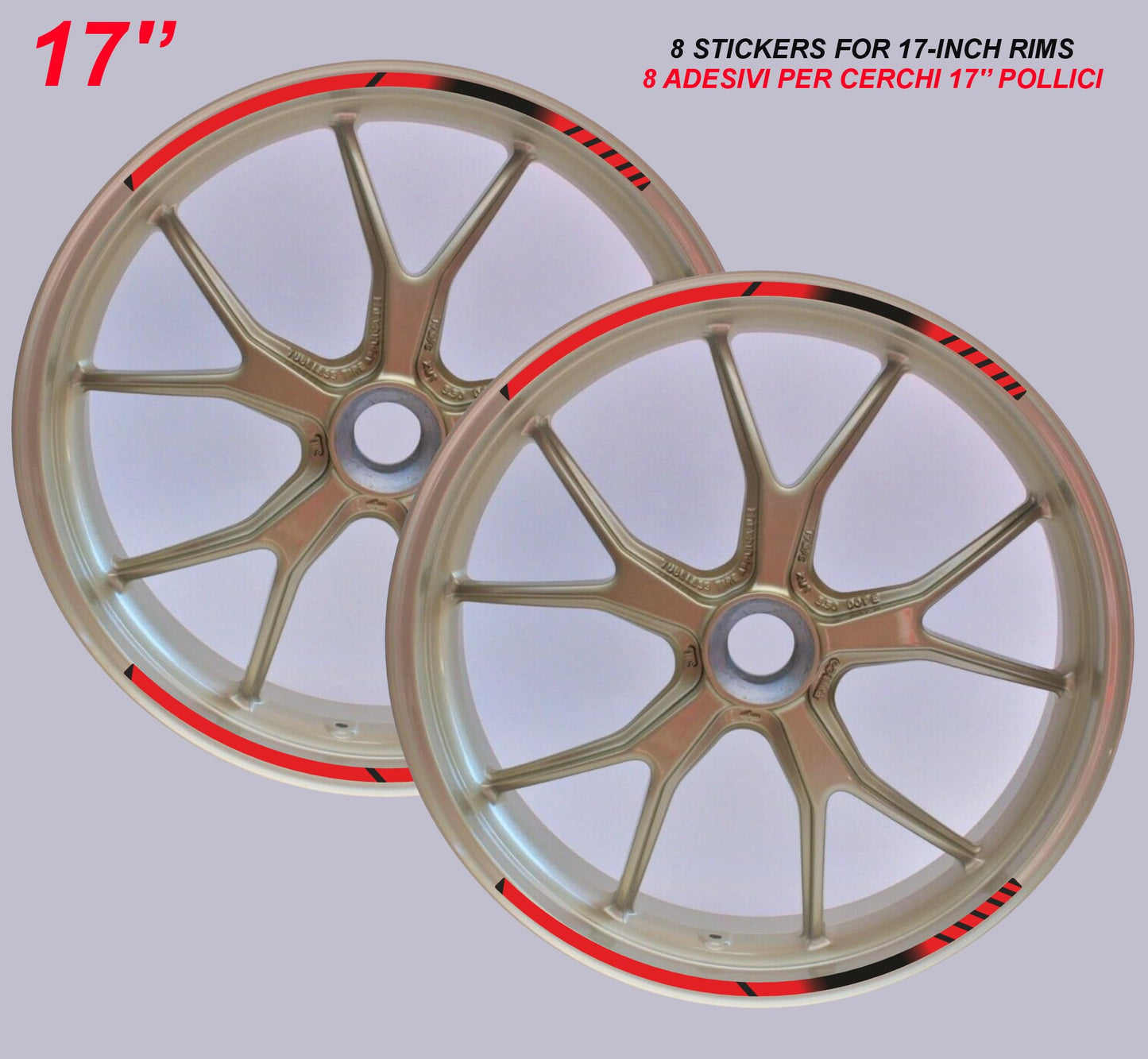 set adesivi decal vinile
