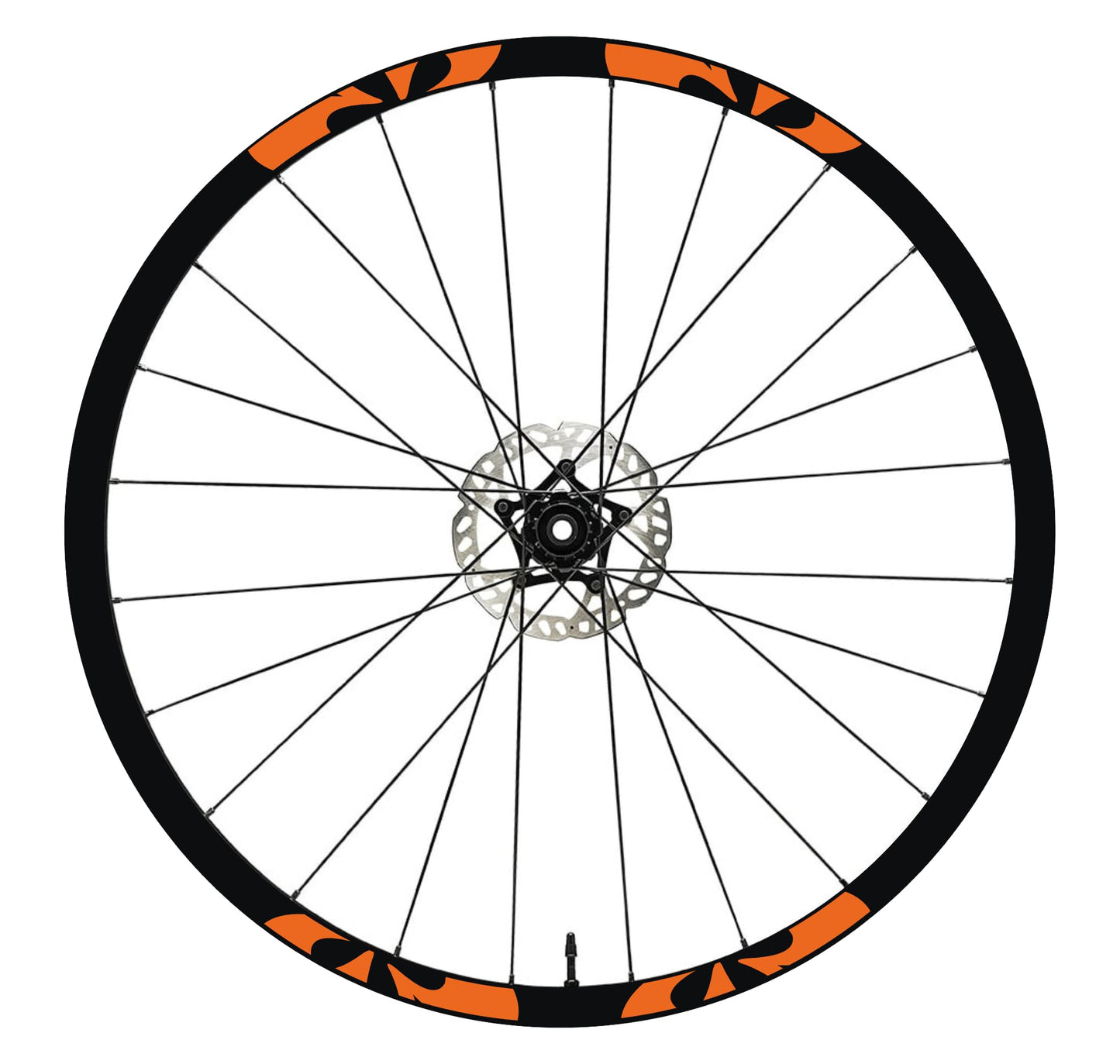 DualColorStampe Adesivi Cerchi Bici 26'' - 27,5'' - 28-29'' Pollici Ruota Bici MTB Bike Stickers Cerchi MTB - B0201