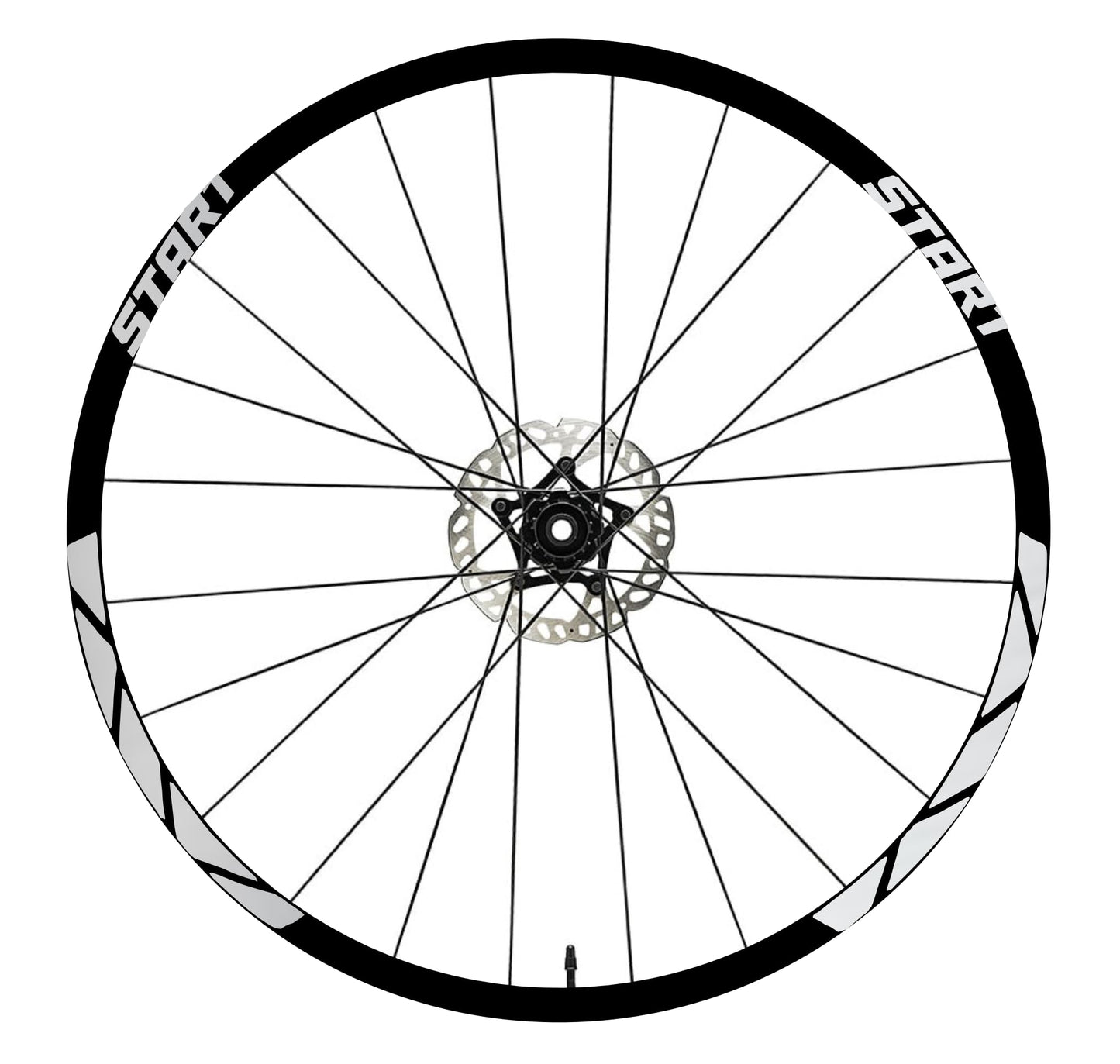 Adesivi Cerchi Bici 26'' - 27,5'' - 28-29'' Pollici Ruota Bicicletta MTB Bike Stickers Cerchi MOUNTAIN BIKE B0211