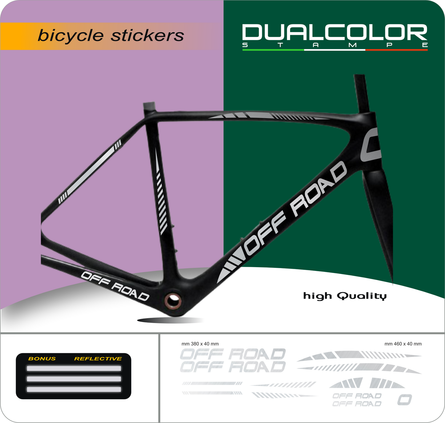 set adesivi decal vinile
