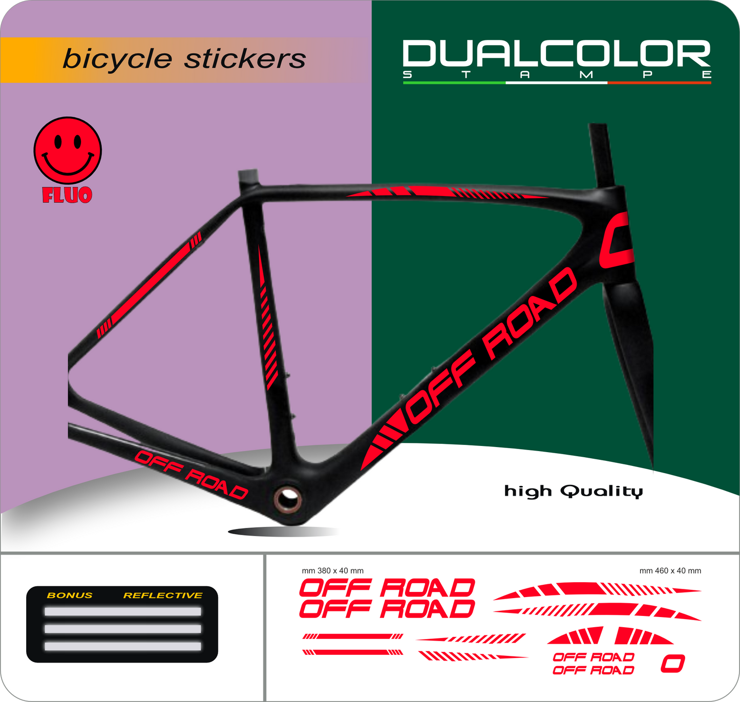 set adesivi decal vinile