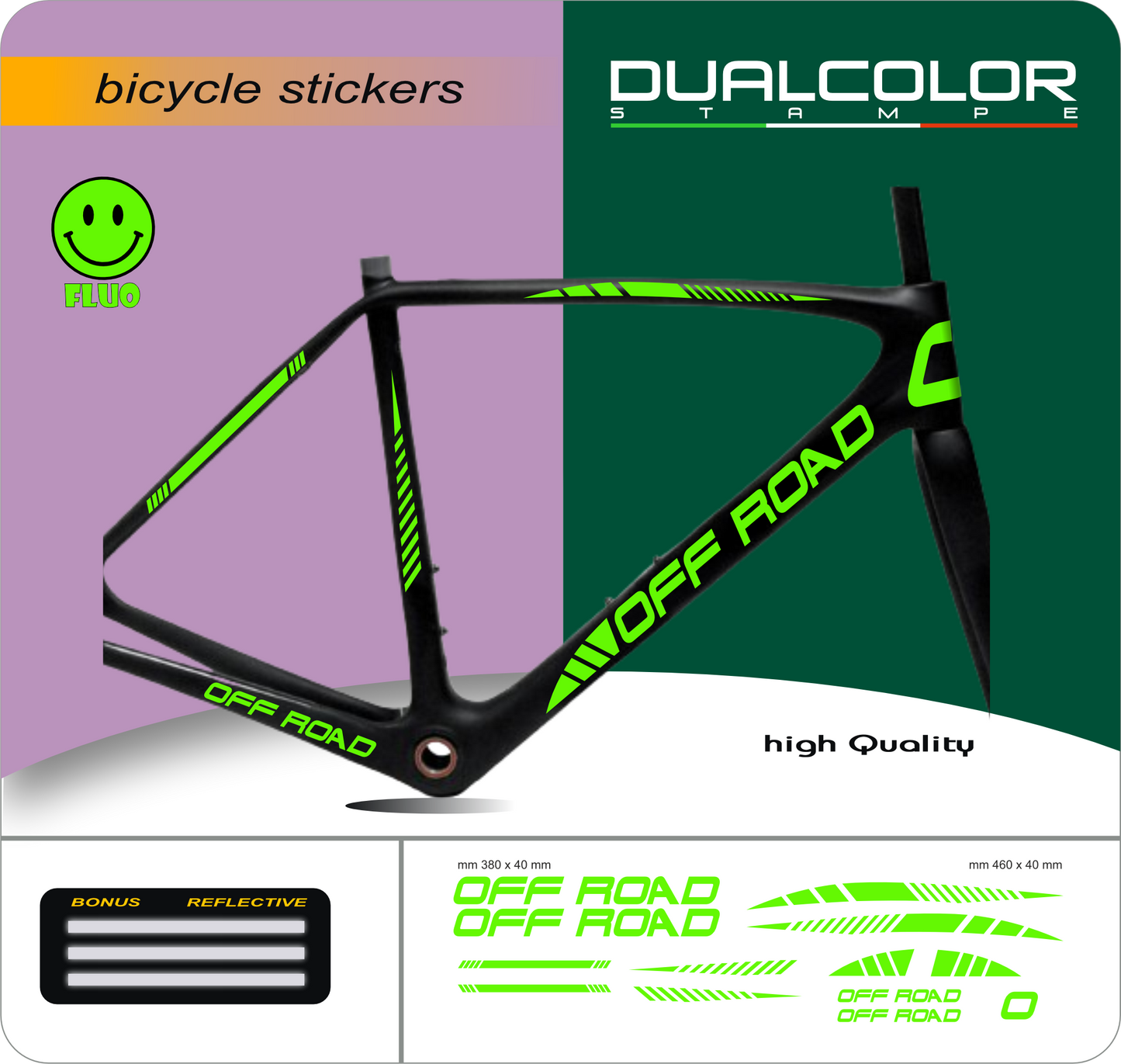 set adesivi decal vinile