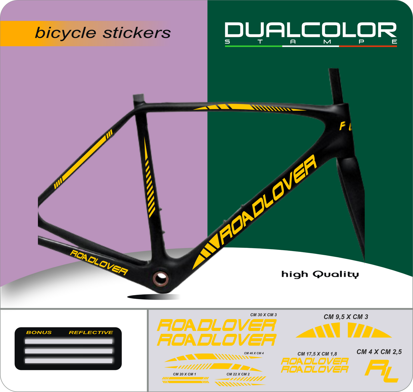 set adesivi decal vinile