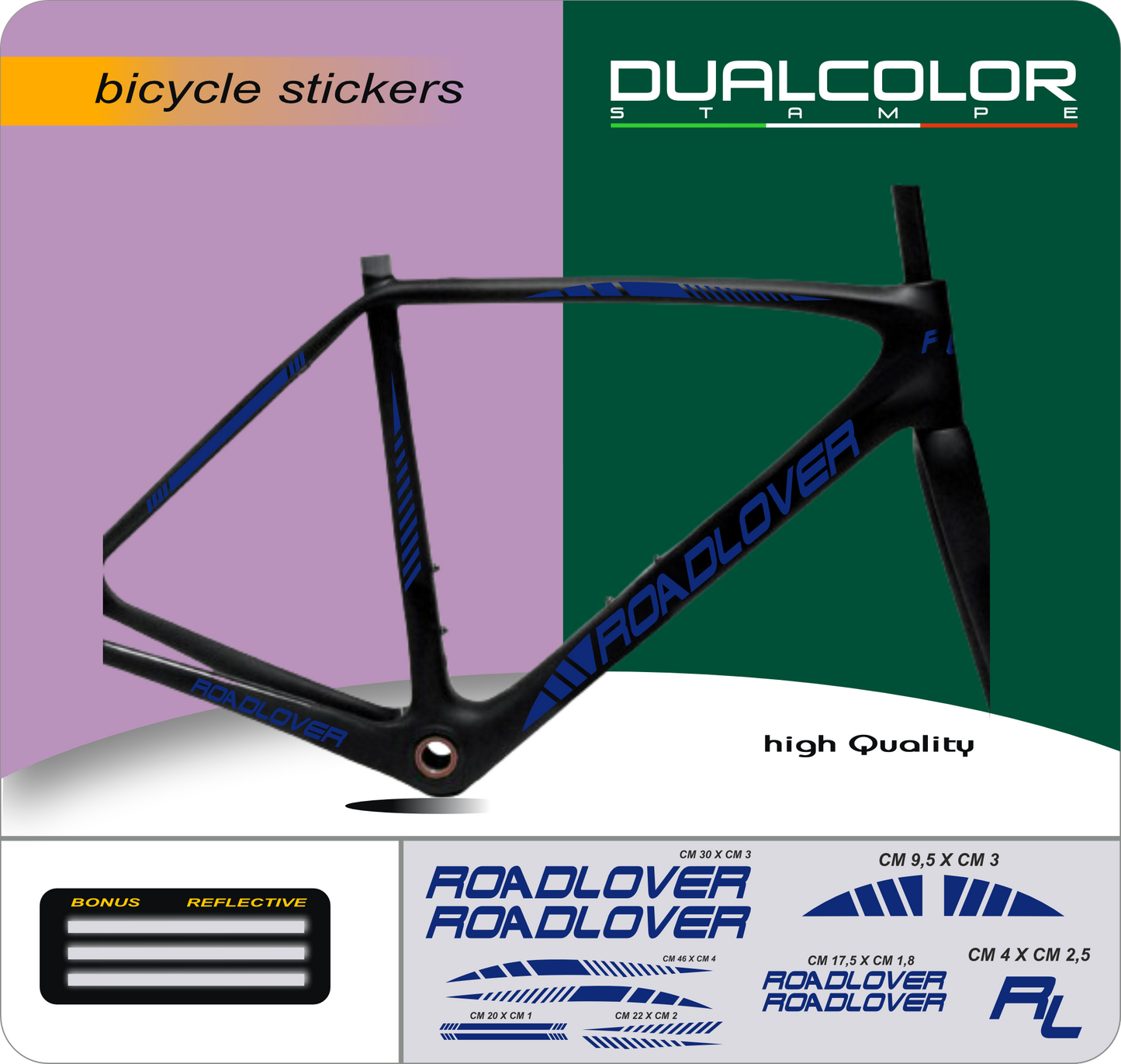 set adesivi decal vinile
