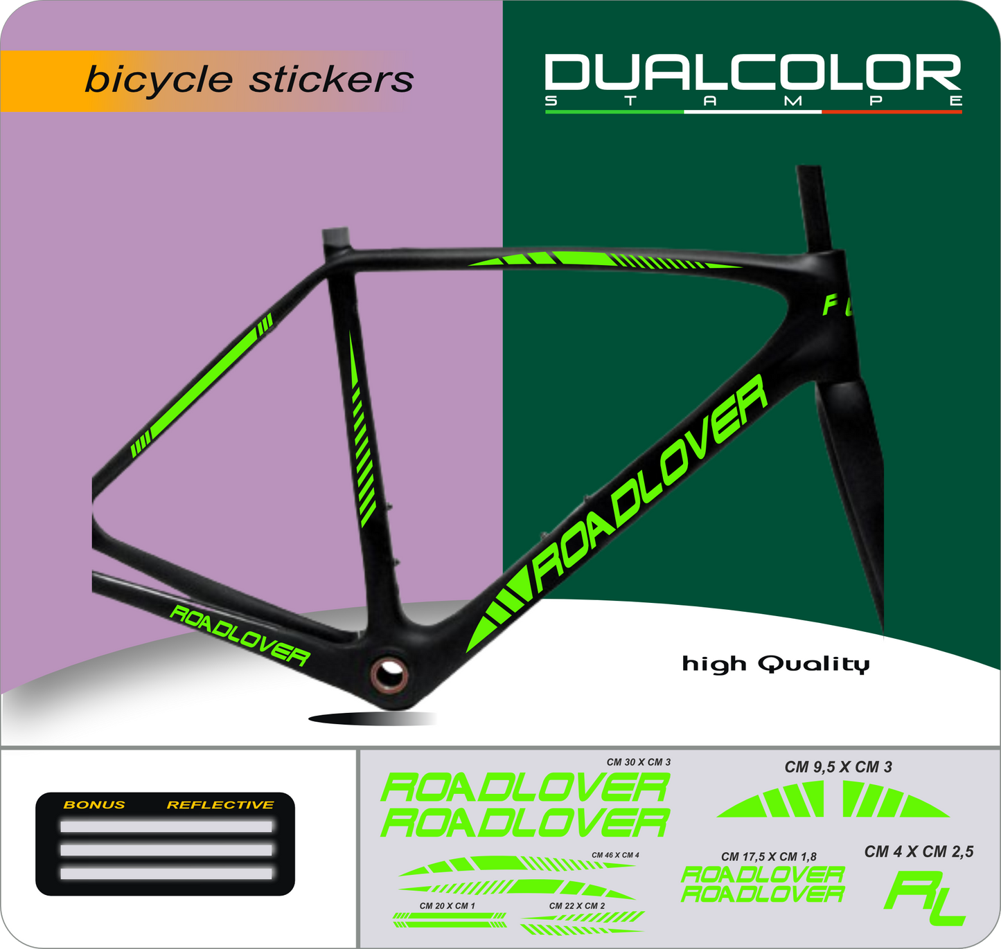 bici mtb adesivi set adesivi decal vinile