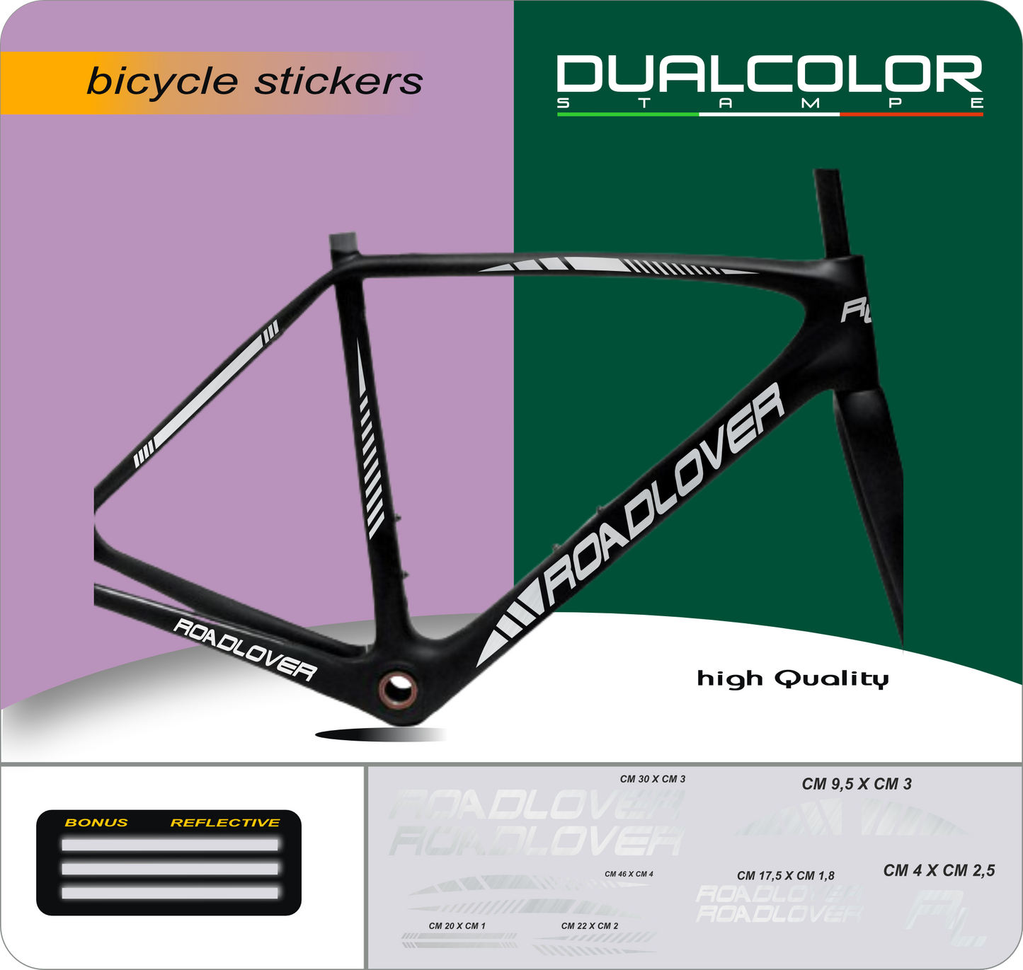 set adesivi decal vinile