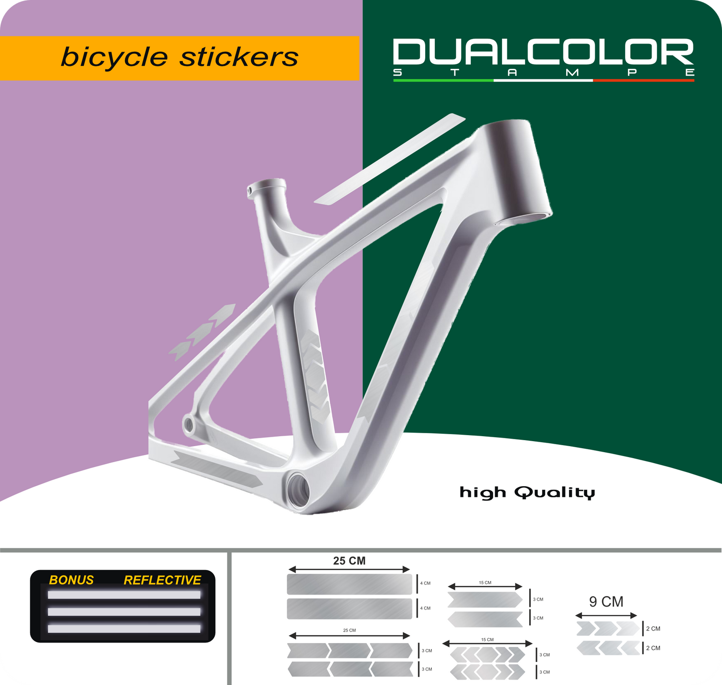set adesivi decal vinile