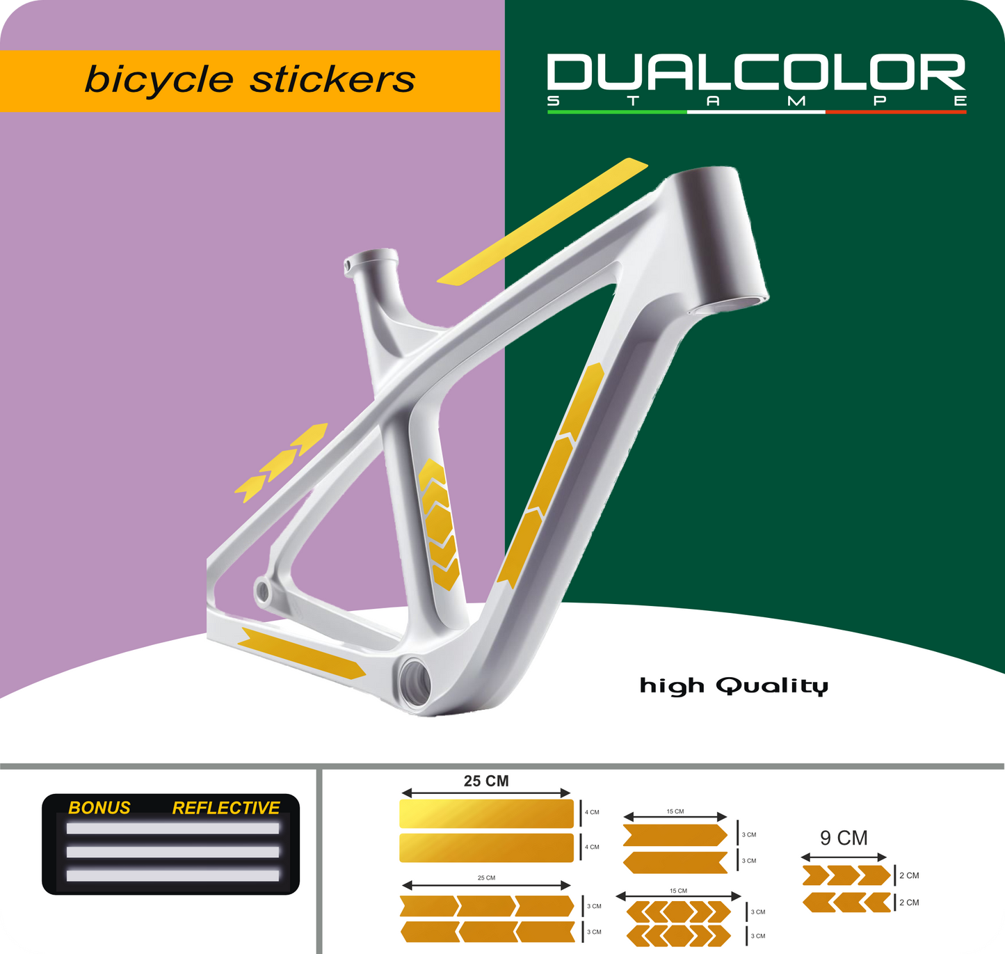 set adesivi decal vinile