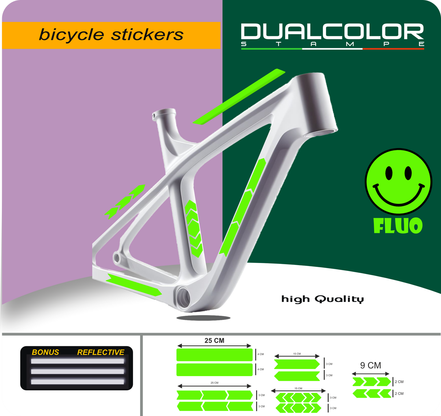 set adesivi decal vinile