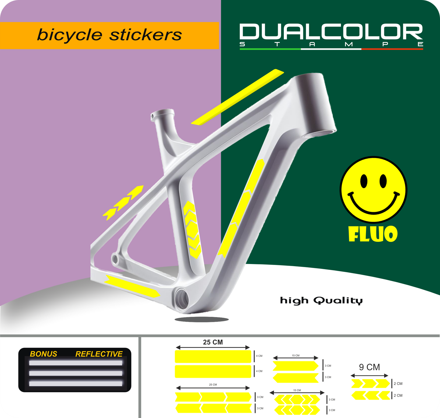 set adesivi decal vinile