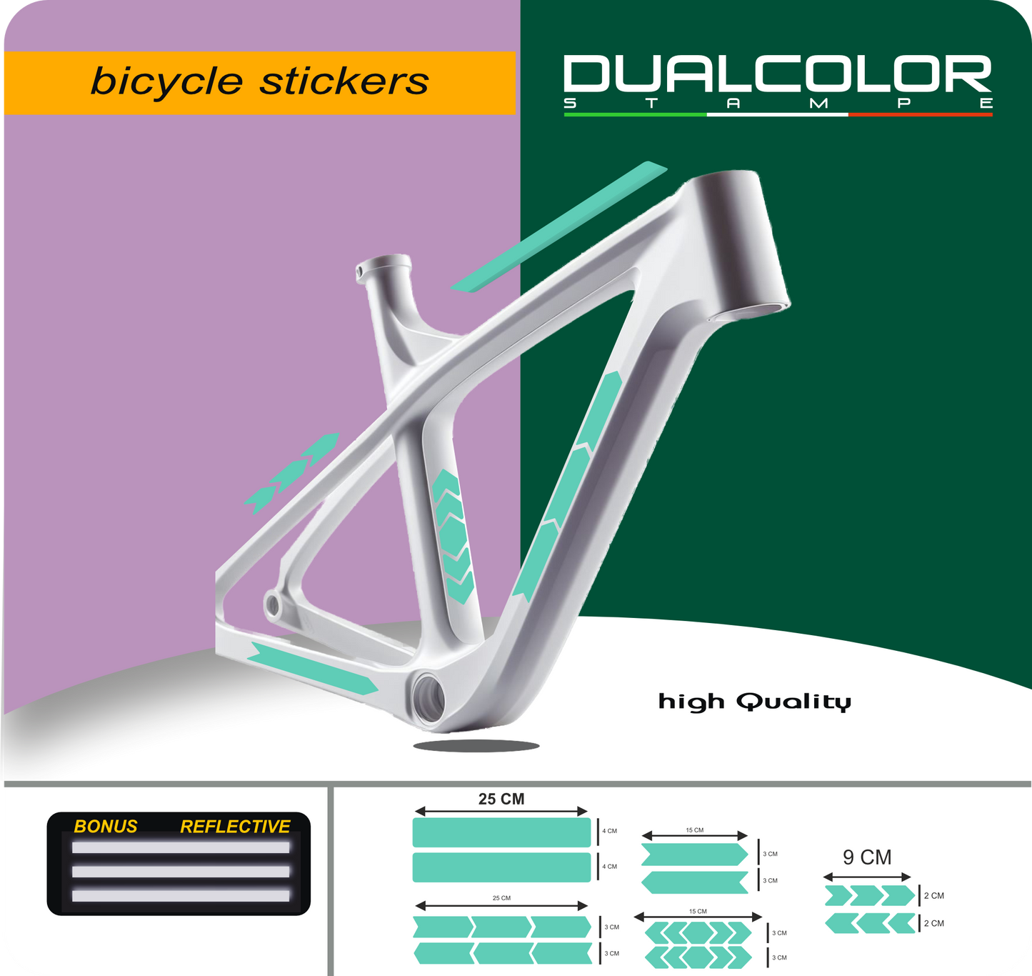 set adesivi decal vinile